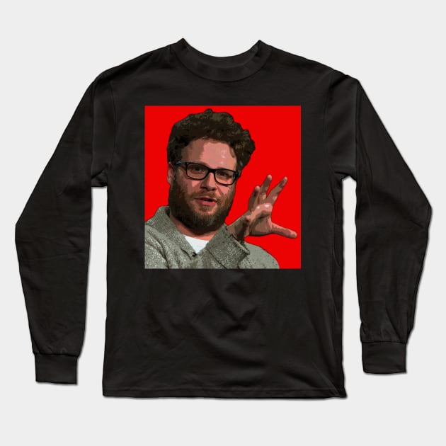 seth rogen Long Sleeve T-Shirt by oryan80